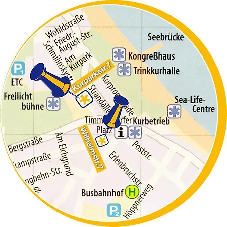 Kurparkresidenz Strandpromenade - Ferienwohnung 01 Daire Timmendorfer Strand